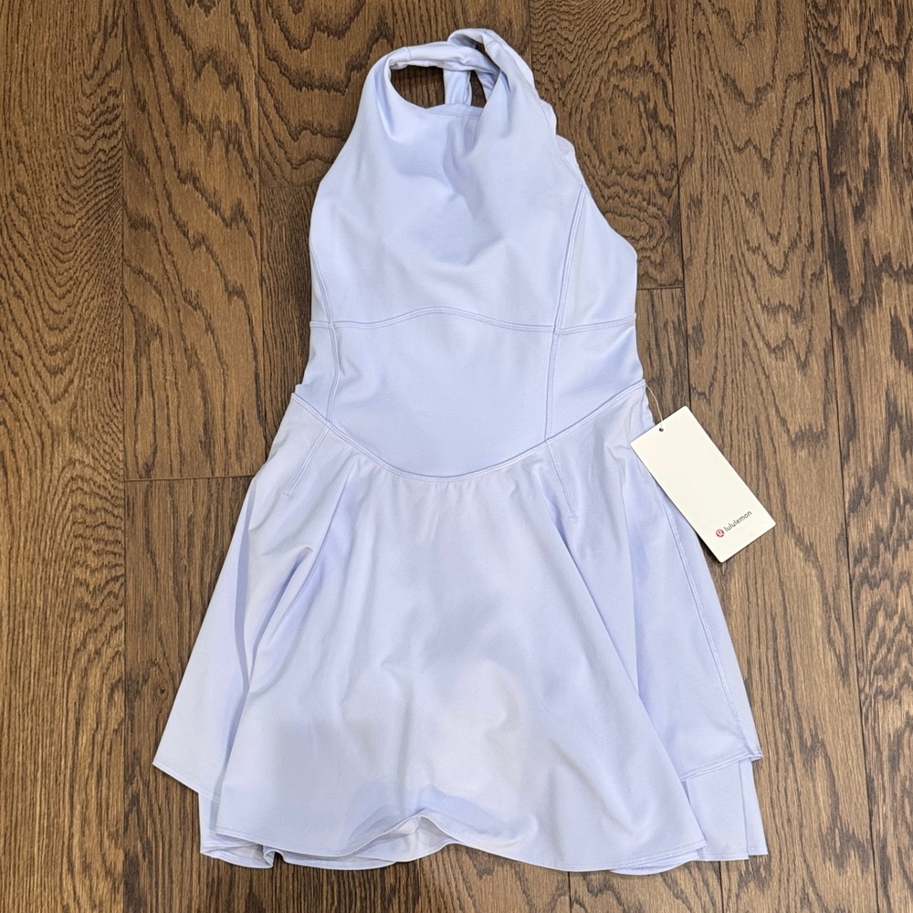 Lululemon Athletica Lavender Court Crush Dress - NEW WITH TAGS.
